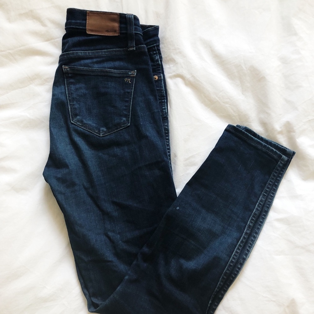Madewell 10” High Rise Skinny Skinny Jeans